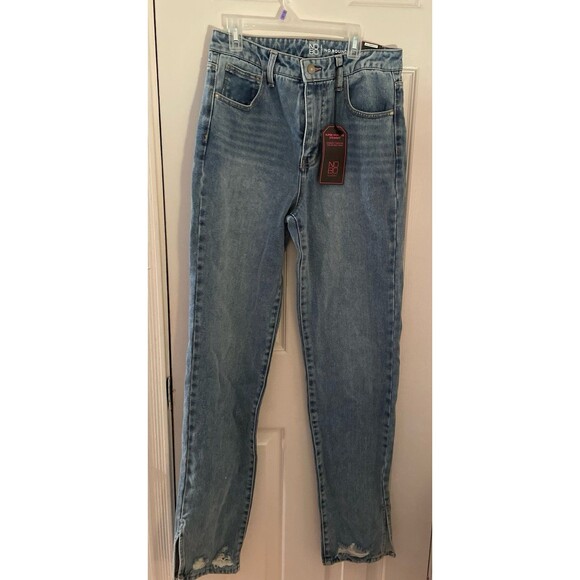 No Boundaries Denim - NoBo High Rise Straight Leg denim pants NWT size 7